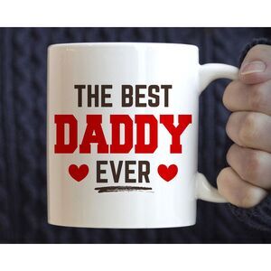 Best‎ Daddy Ever Mug, 11oz Coffee Dad Mug Gift Fathers Day